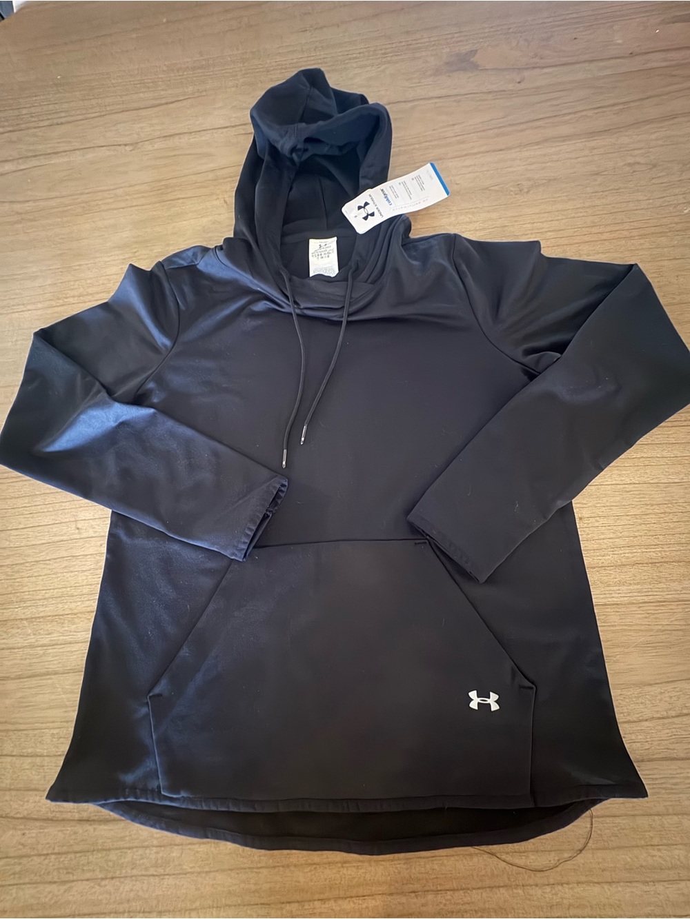 Under Armour Black ColdGear Pullover Hoodie